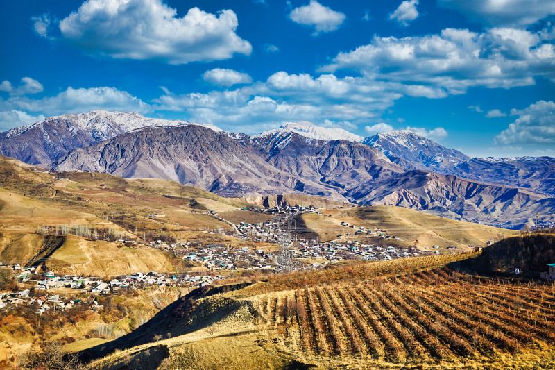 Осень… Чорбог. Душанбе. Таджикистан фото превью