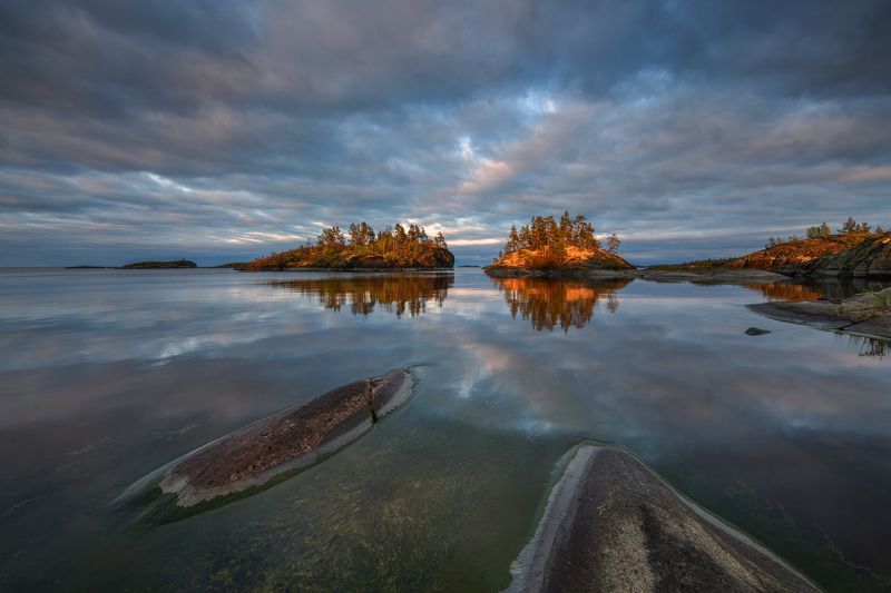 Вечер...Ладога...Киты... фото превью