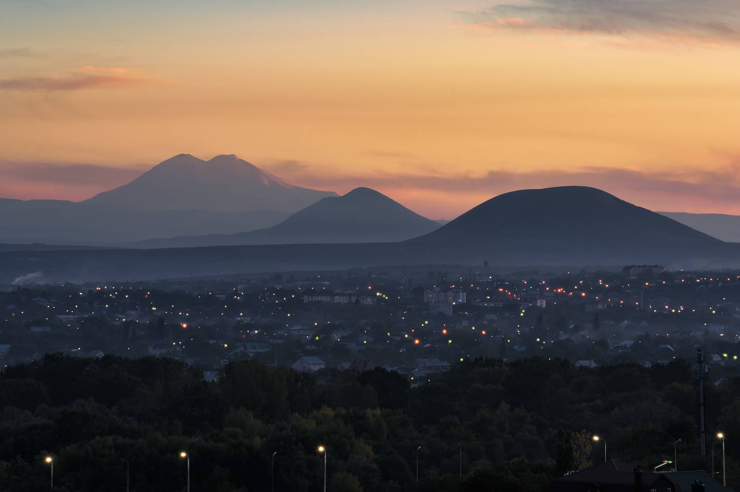кавказ, горы, закат, эльбрус, кмв, пятигорск, кавказские минеральные воды, Zakharov Armen