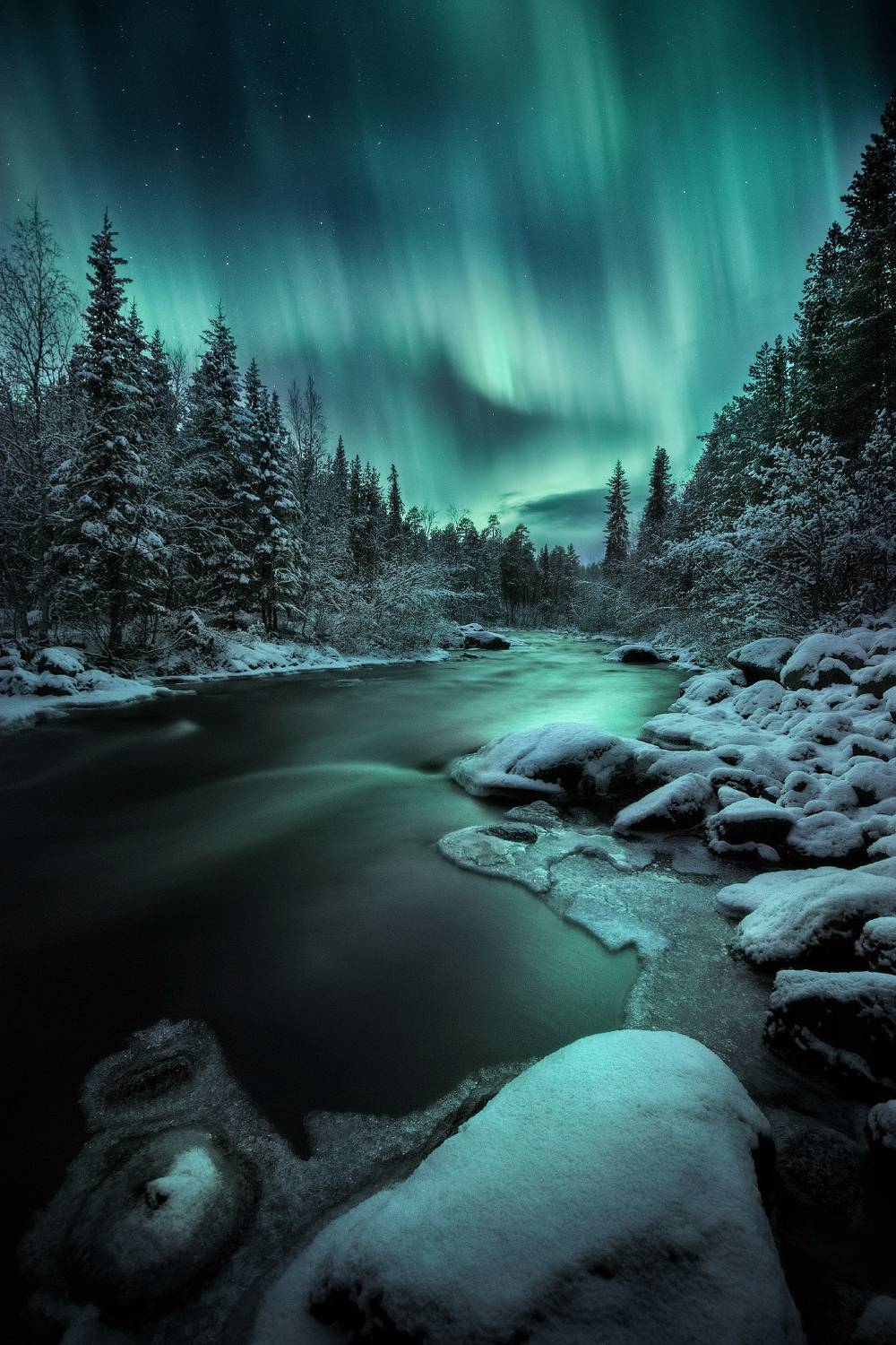 кольский, север, северное сияние,, Сергей Королев