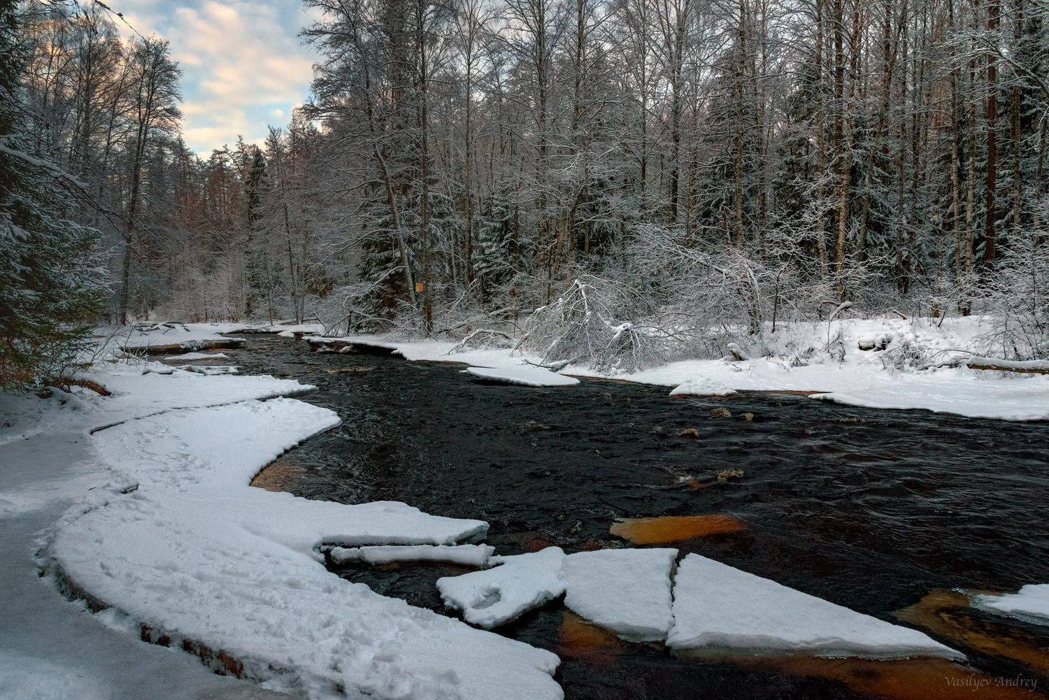природа, ленинградская область, линдуловская роща, река рощинка, Vasilyev Andrey