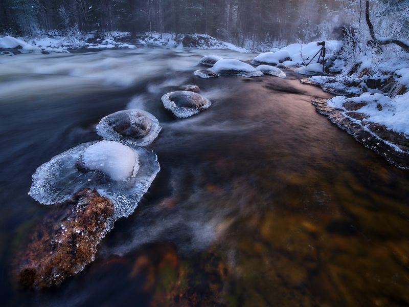 пейзаж мурманская область река колвица Колвица фото превью