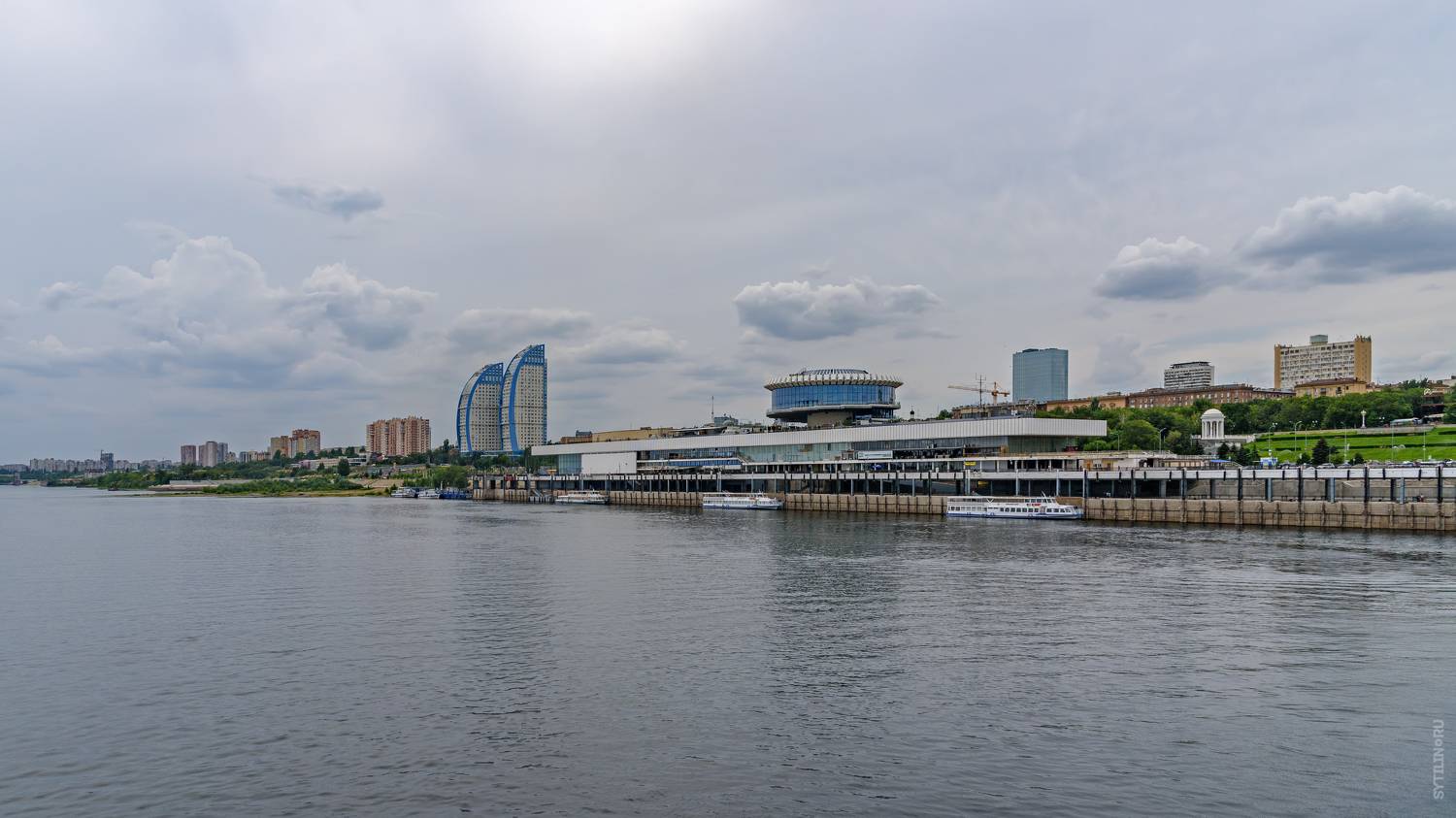 волгоград, волгоградский, волжские паруса, речпорт, речной порт, панорама, побережье, причал, волга, река, небо, облака,, Сытилин Павел