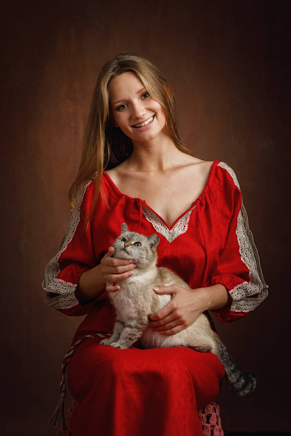 портрет, девушка, Сергеев Сергей