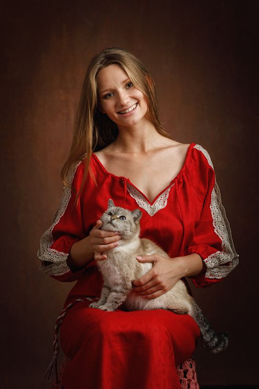 портрет, девушка Анастасия фото превью