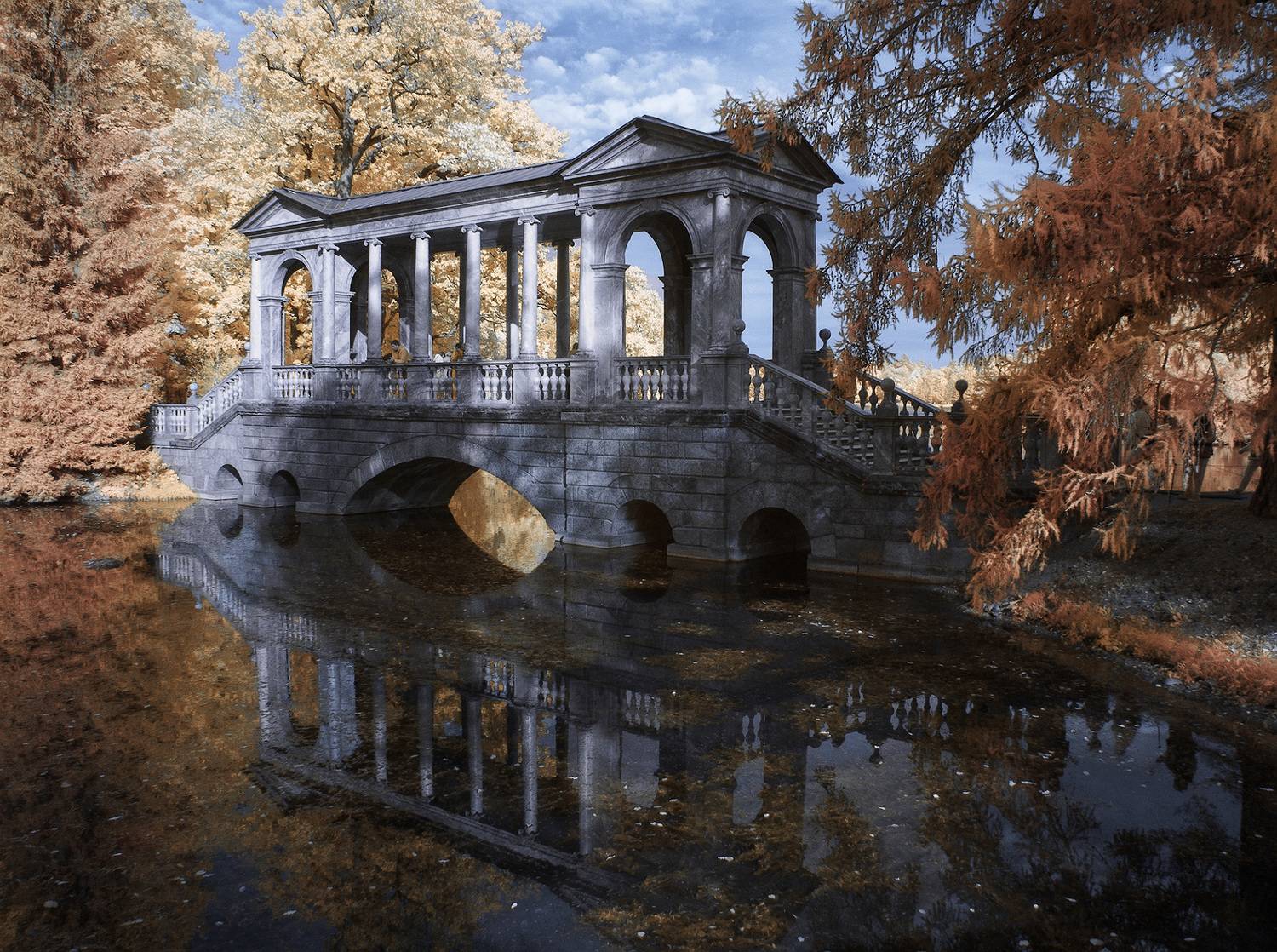 инфракрасная фотография, фильтр 590nm.,  Гобова Наталья