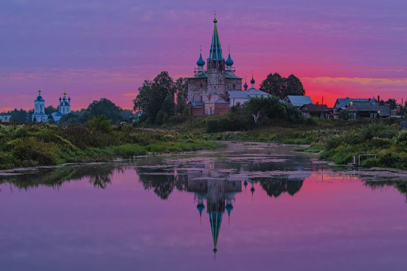Пурпурное утро фото превью