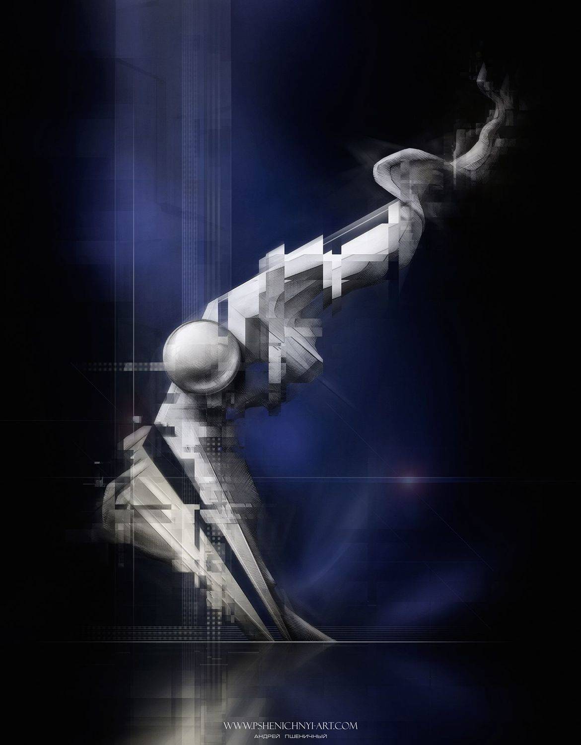 фантастика, будущее, архитектура, концепт, ночной город, структура, трнсформация, Пшеничный Андрей