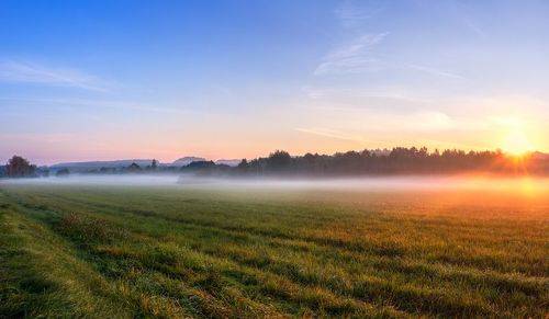 Панорама рассвета
