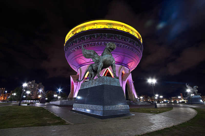 kazan, volgograd, russia, night,  Kazan фото превью