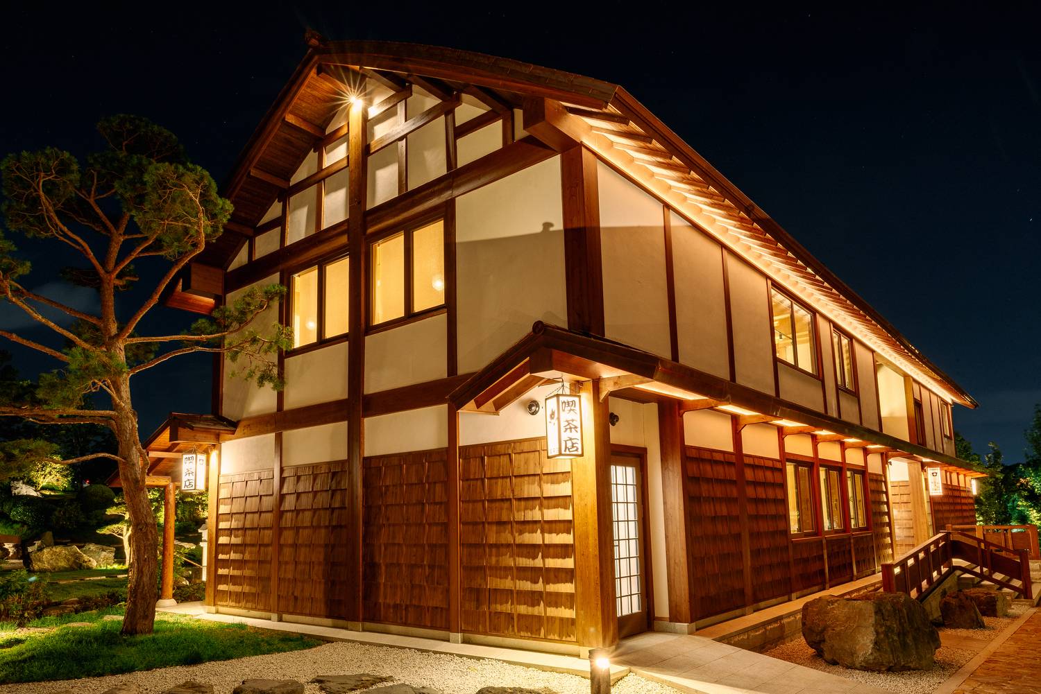 японский сад, краснодар, ночная съемка, Храмов Роман