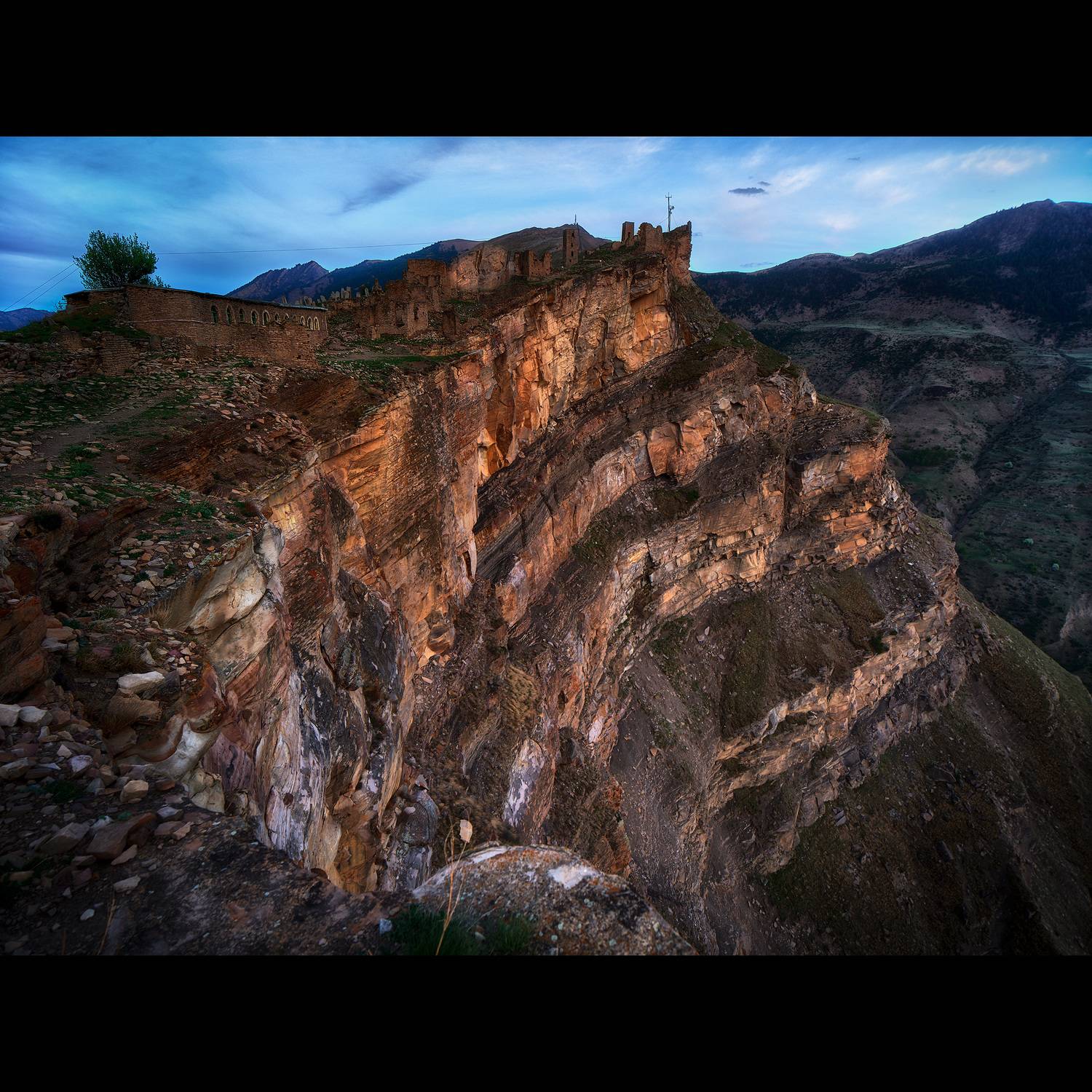 Гоор, горы, весна, кавказ, россия, дагестан, восход, природа, пейзаж, дронофото, Ivan A. Godovikov