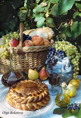 Натюрморт с караваем