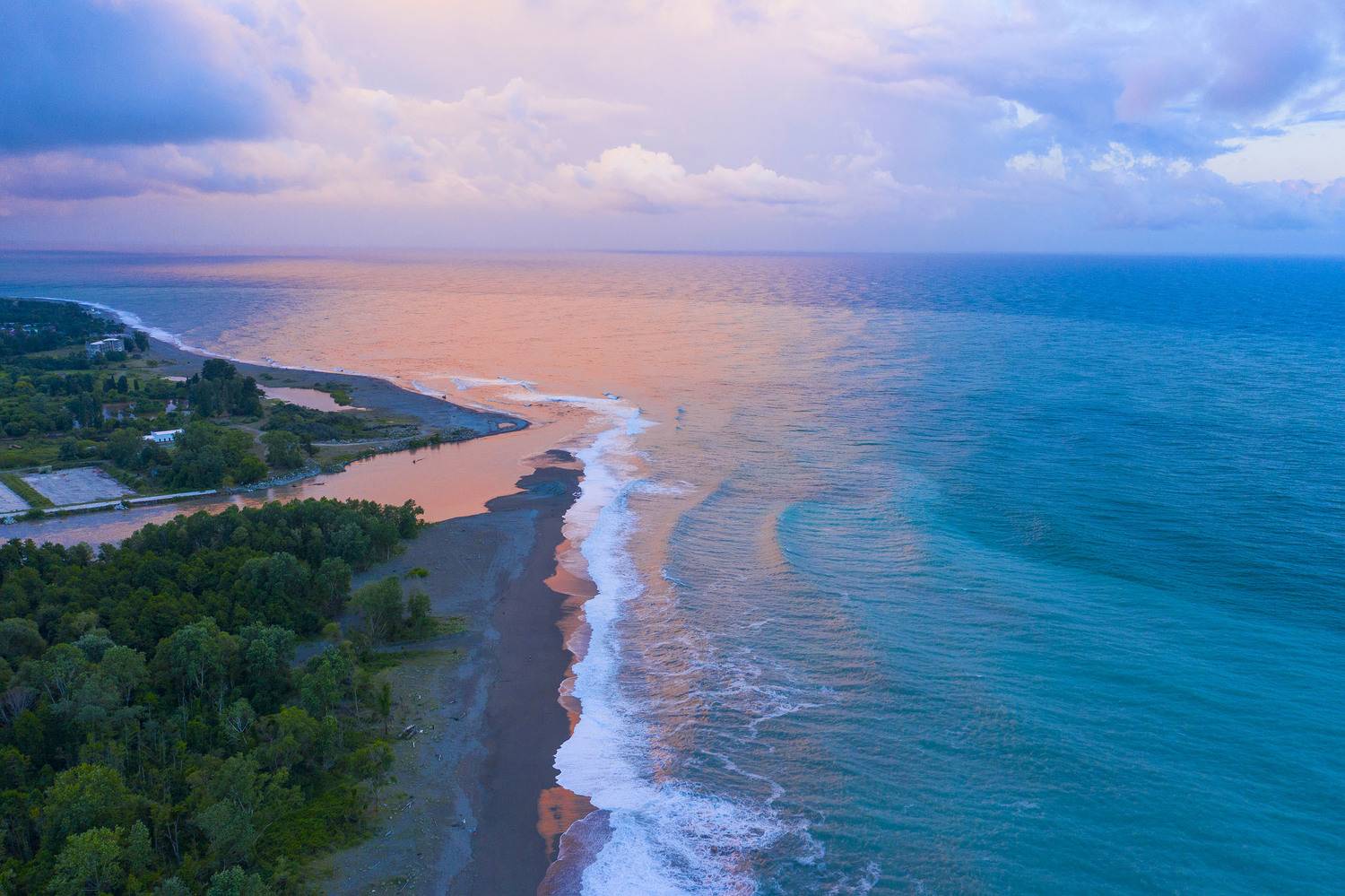 Абхазия райское место на Земле, фотоальбом, аэро, Борис Резванцев