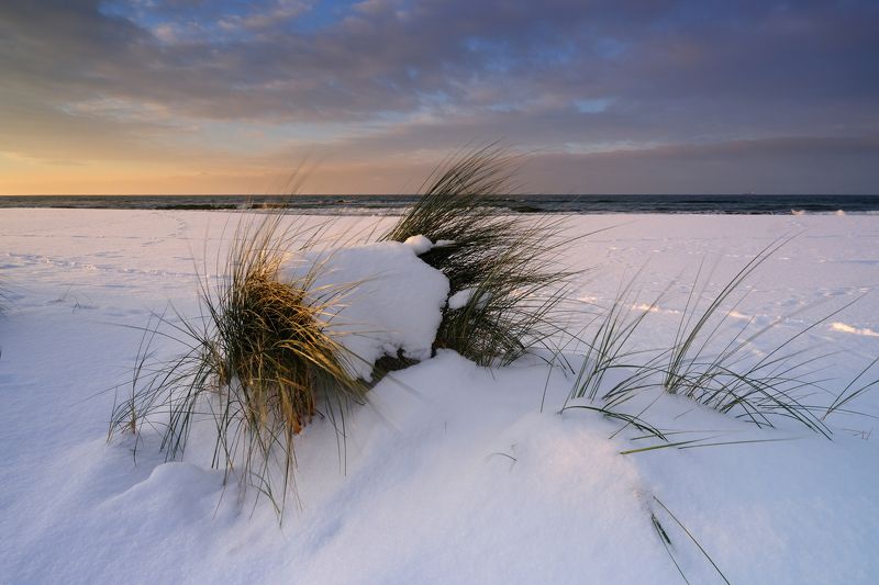 Winter coast of the Baltic Sea фото превью