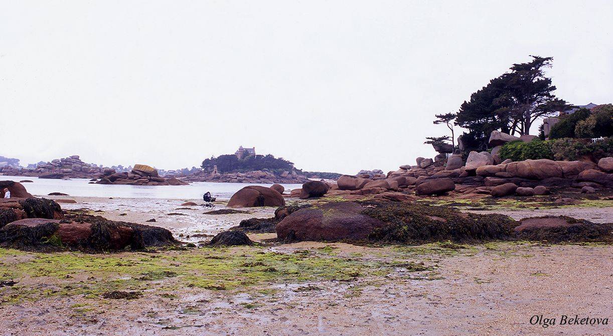 отлив, бретань, океан, Бекетова Ольга