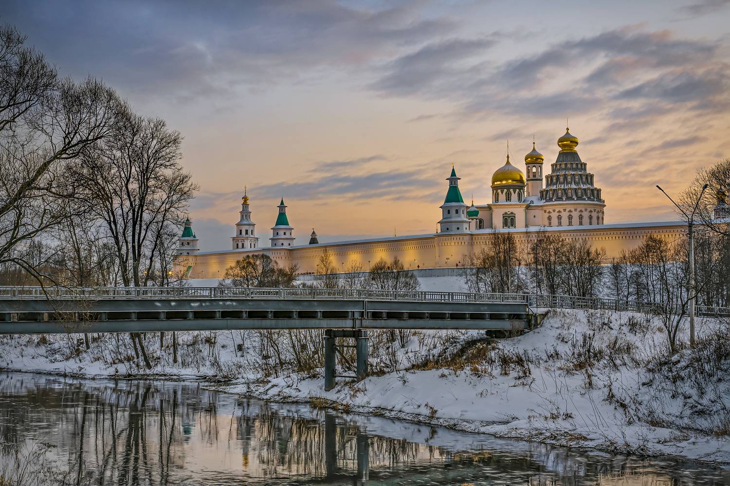 истра. новый иерусалим. храм, река, Бирюков Вячеслав