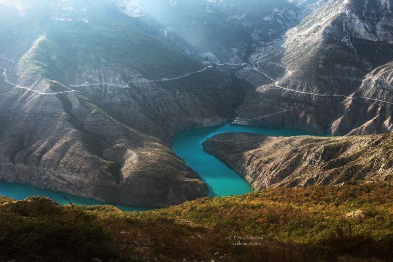 сулакский каньон, пейзаж, дагестан, природа, река, каньон, сулак Сулакский  каньон фото превью