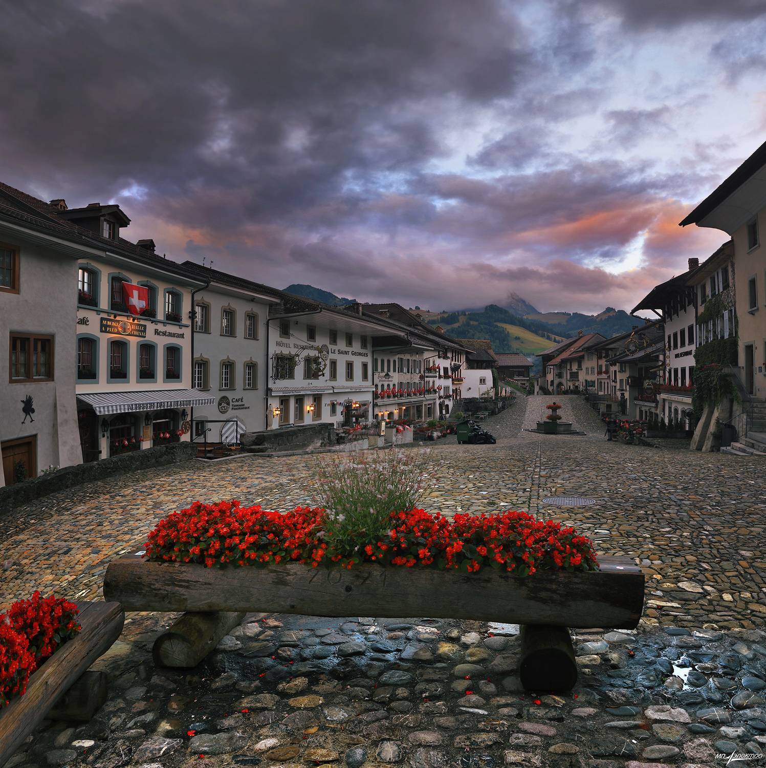 swiss,швейцария,горы,город,gruyere, Матвеев Николай