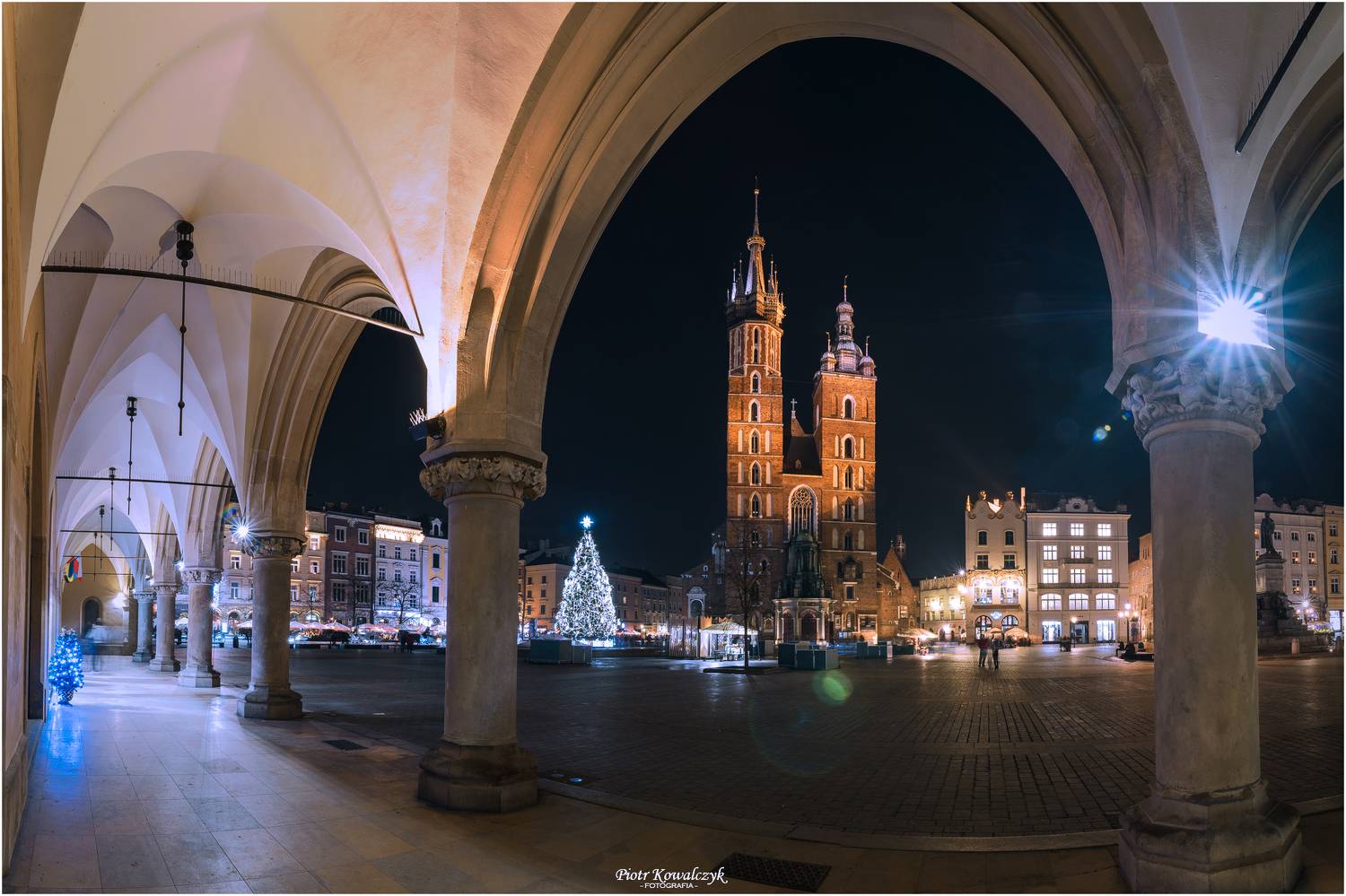 polska, krak&oacute;w, miasto, rynek, kości&oacute;ł, Kowalczyk Piotr