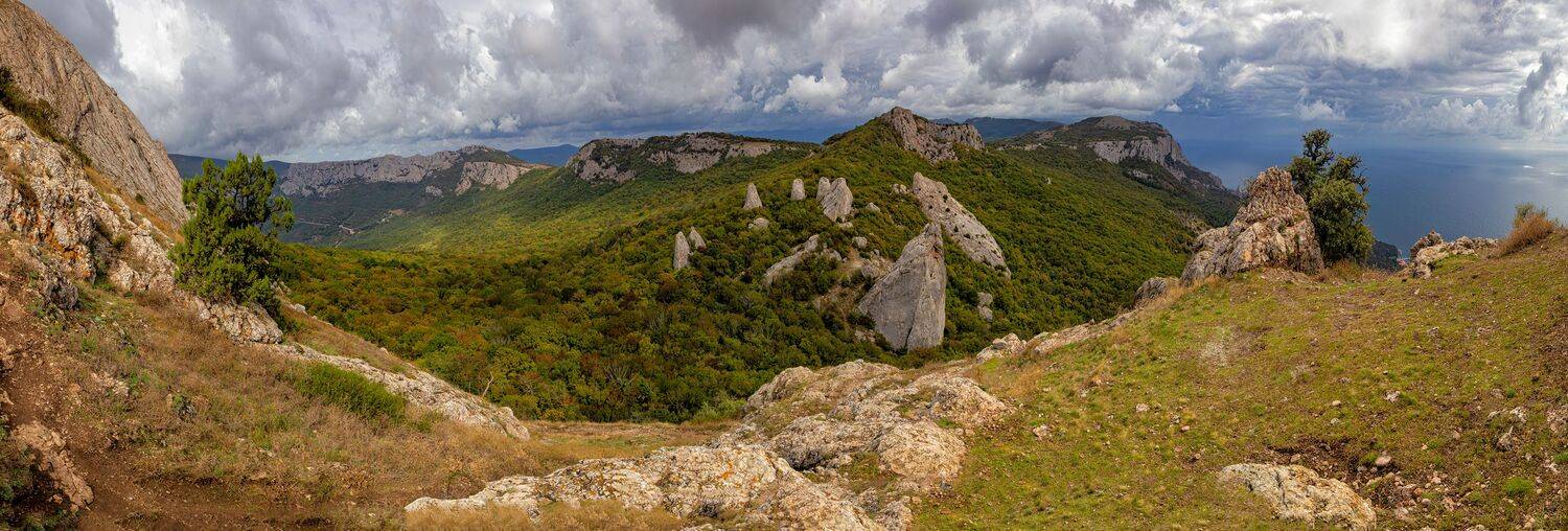 крым, храм солнца, небо, ласпи, севастополь, сарыч, панорама, ильяс-кая, Подосинников Максим