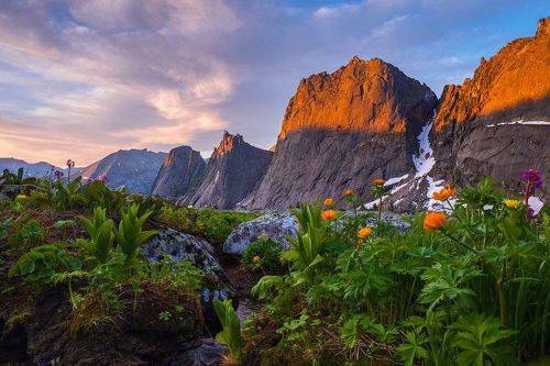 утром в Саянах