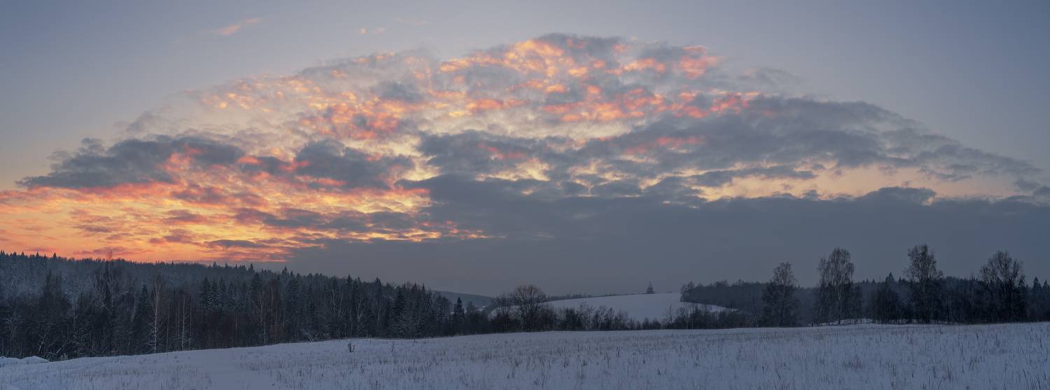 гремячий ключ, вечер, декабрь, Зверев Олег