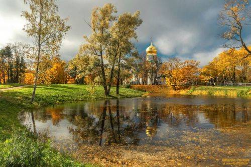 Золотая осень в Фермском парке