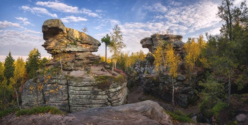 Останцы Каменного города фото превью