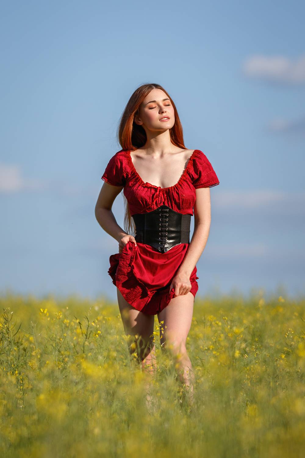 девушка, портрет, Сергеев Сергей