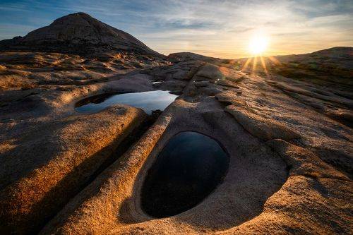 Рассвет на Бектау Ата