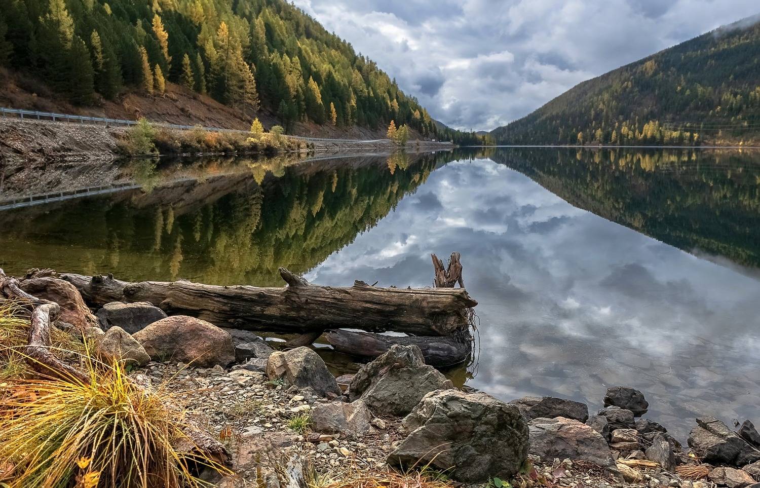 алтай , осень, рассвет, мертвое озеро,, Фомина Марина