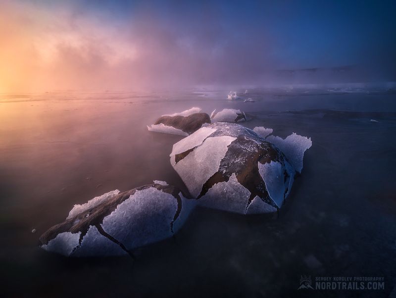 север, мурманск, териберка, хибины, рыбачий, кандалакша, северное сияние, фототур Ледяная \