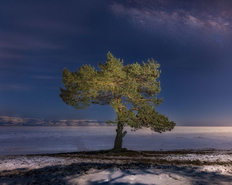 Полночь на Байкале фото превью