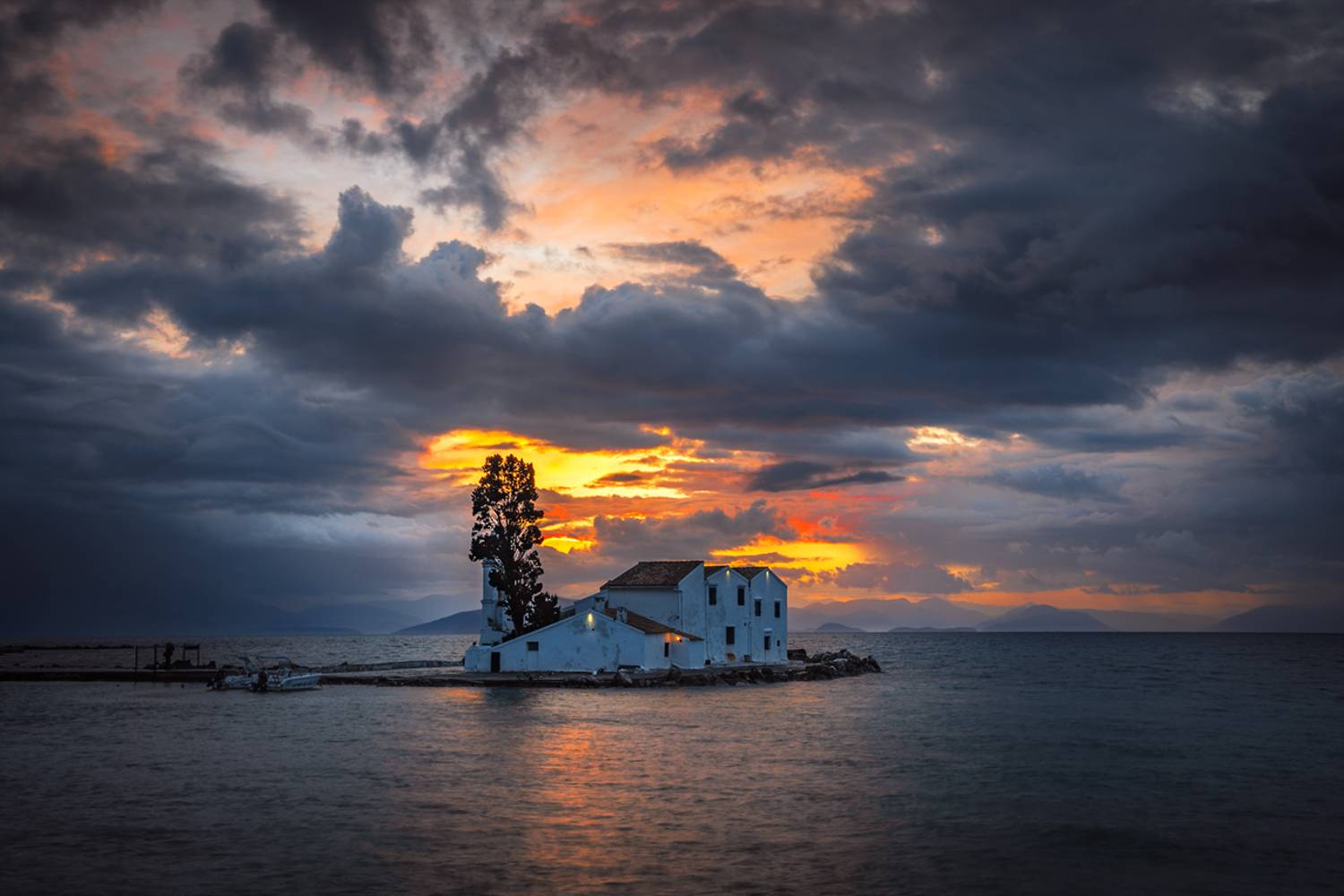 landscape nature scenery sea light sunlight morning sunrise reflections view sky korfu kerkyra пейзаж море свет рассвет, Александров Александър