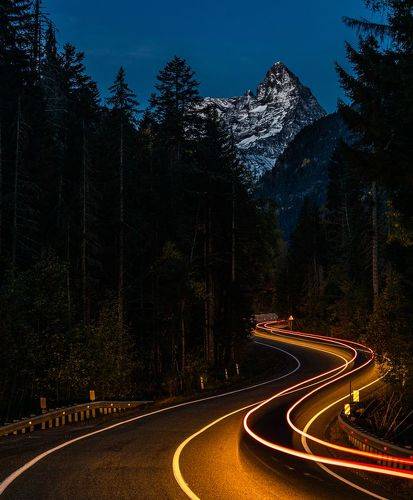 На дороге в Домбай