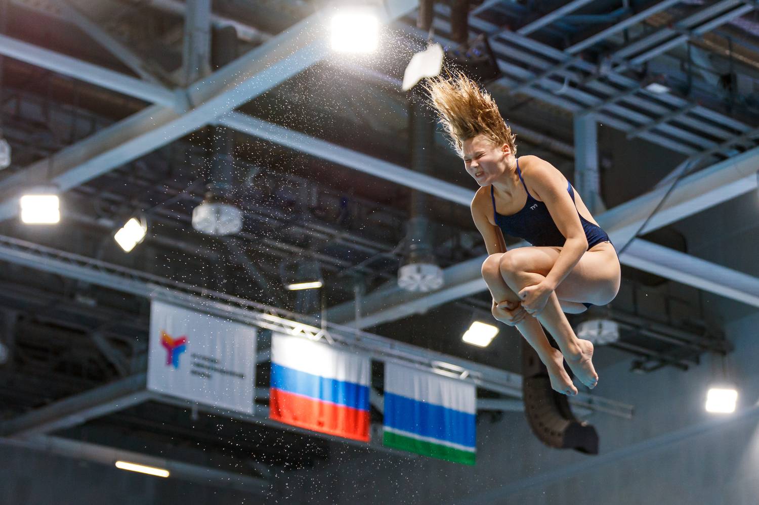 прыжки в воду, вода, бассейн, спорт, Юрий Ломакин