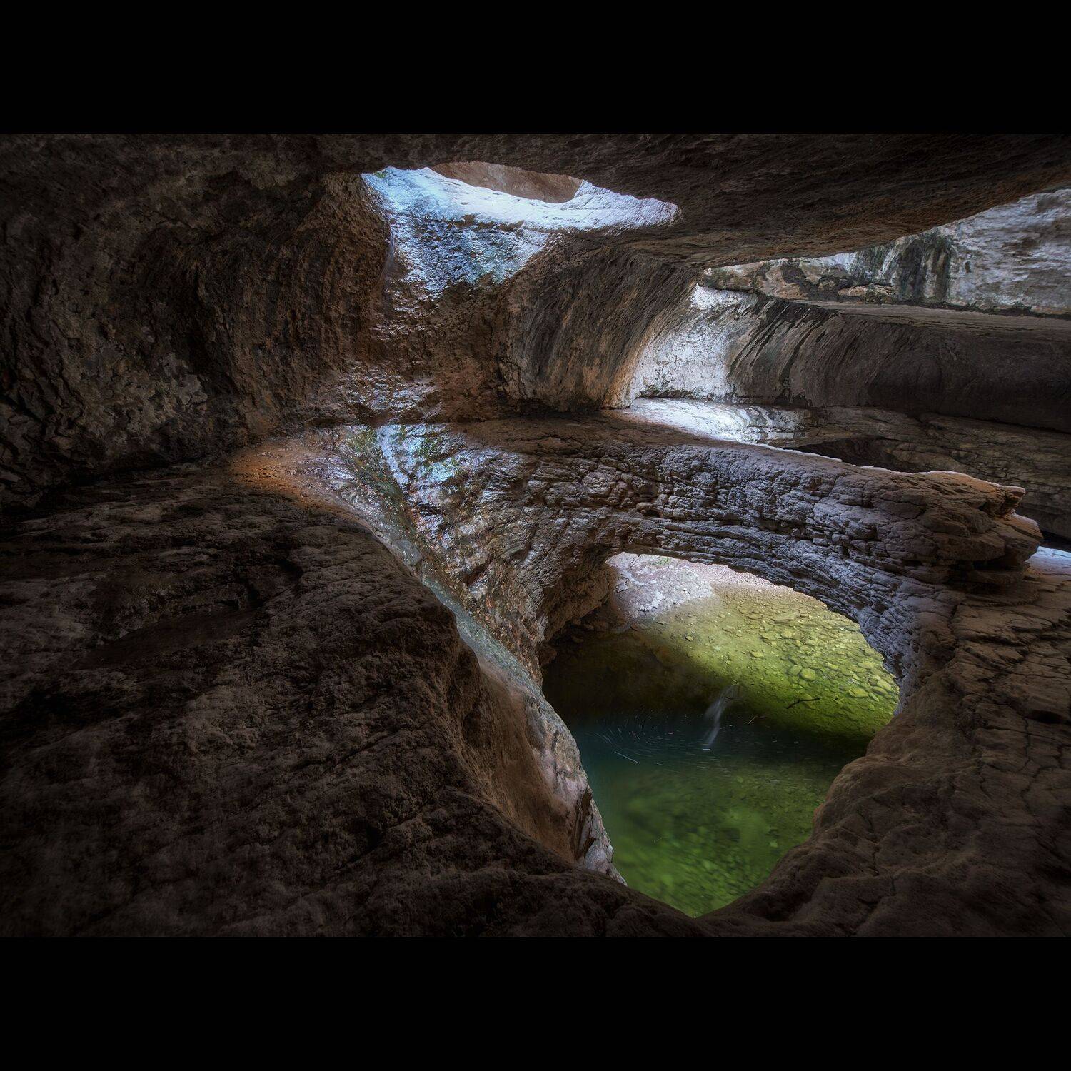 Салта, водопад, ущелье, пещера, вода, водохранилище, горы, весна, кавказ, россия, дагестан, восход, природа, пейзаж, дронофото, Ivan A. Godovikov