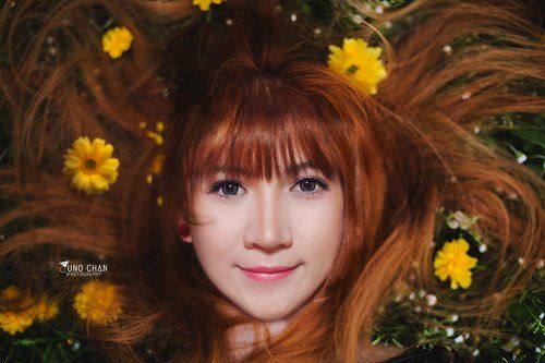 flower face