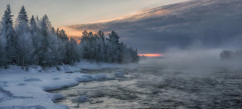 Кольский полуостров Морозная Пиренга. фото превью
