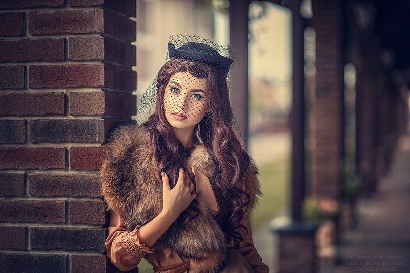 Винтаж, Портрет, Ретро Полина фото превью