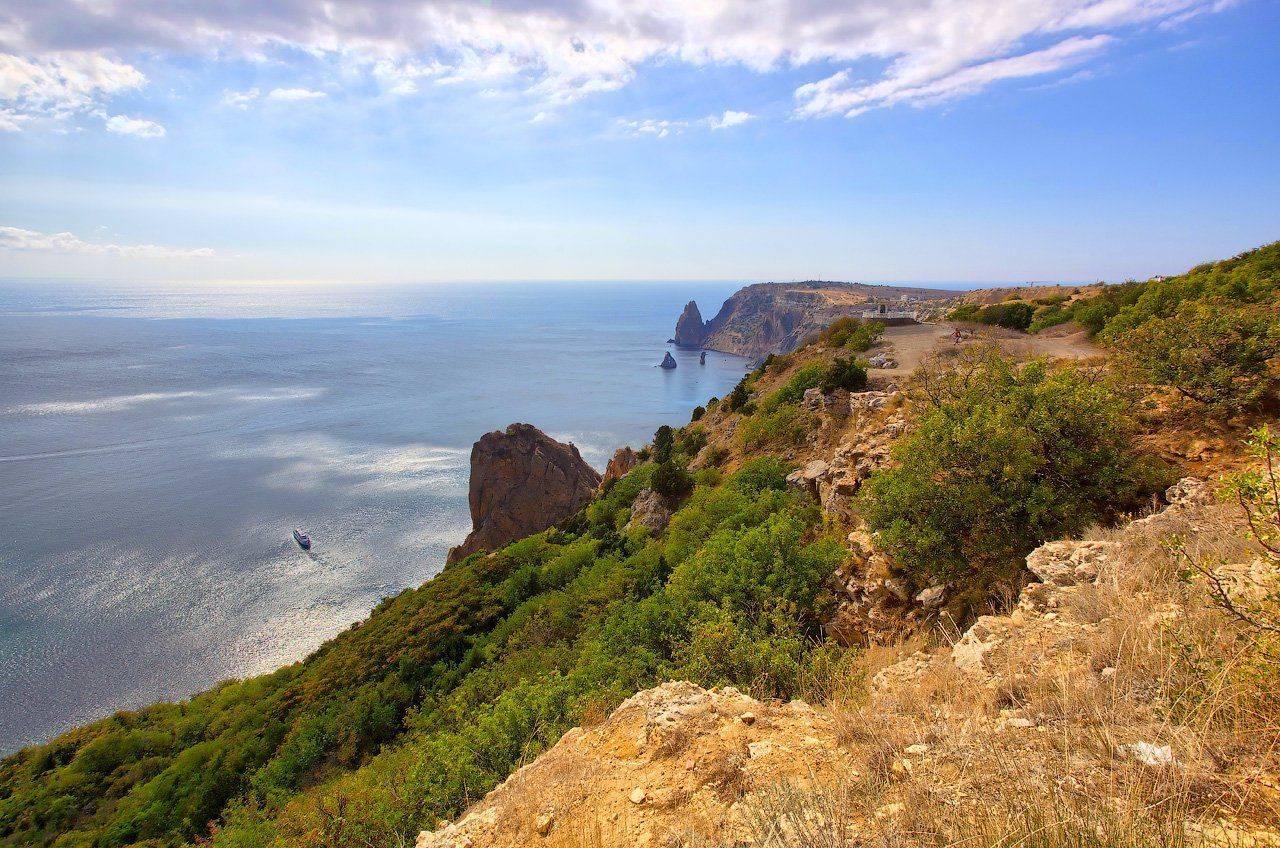 Крым, Море, Природа, Солнце, Фиолент, Александр Аседач