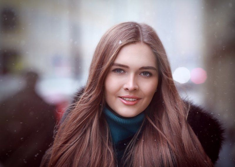 женский портрет, портрет, портрет девушки Незнакомка фото превью