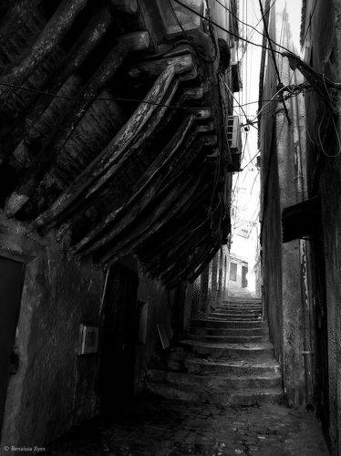 In the alleys of the ancient city of Kasbah