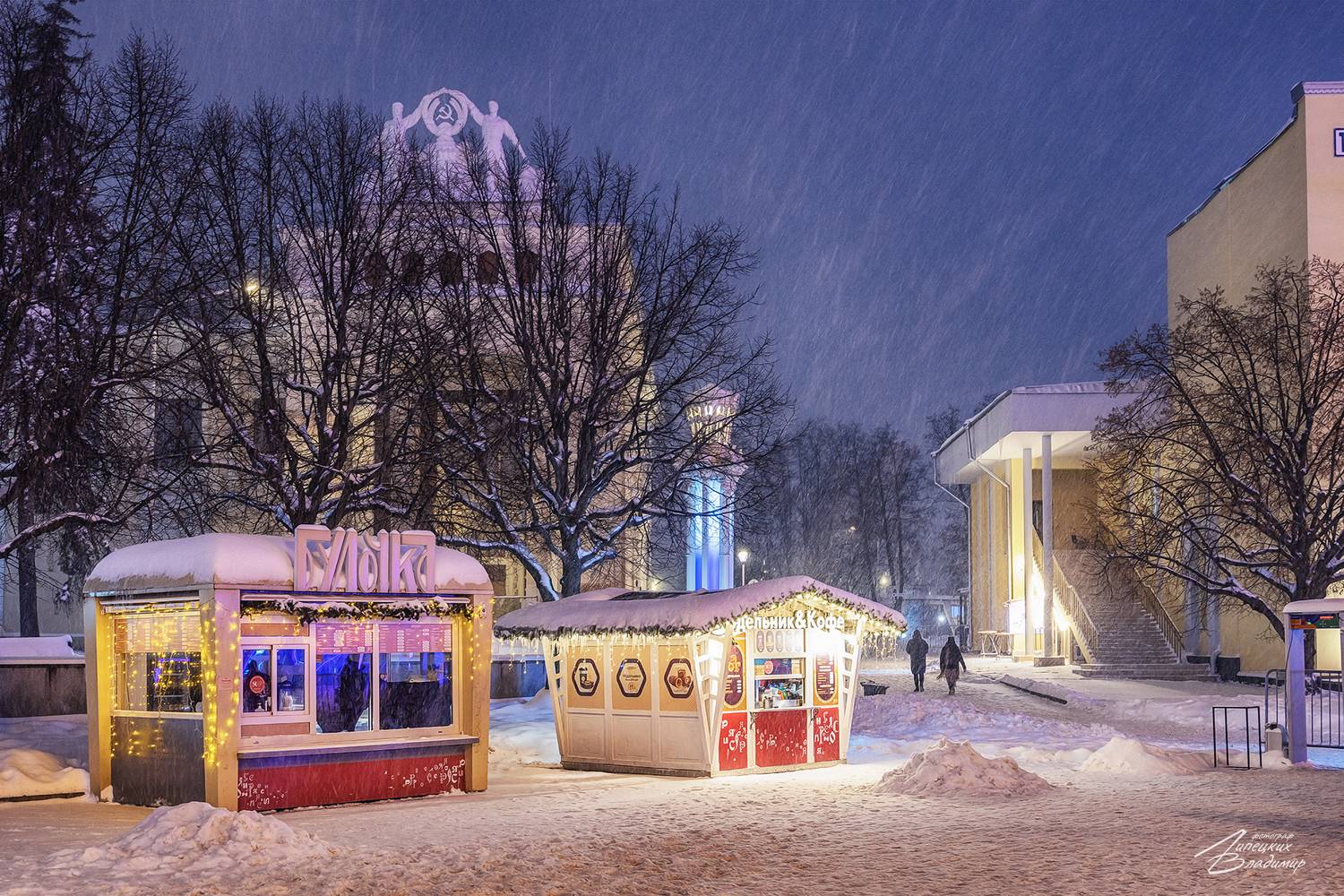 владимир, снег, метель., Липецких Владимир