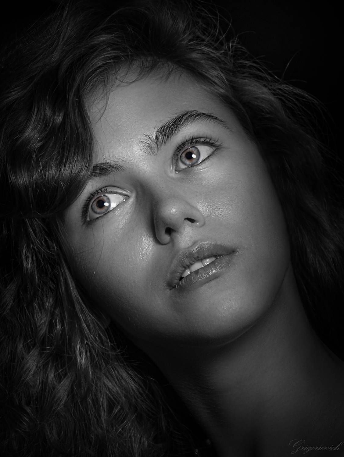 девушка. портрет. красота. глаза. улыбка, Урасов Олег