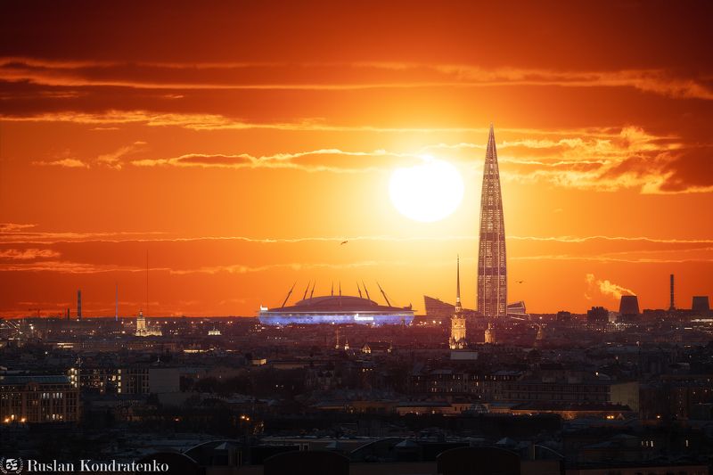 Панорама Петербурга фото превью