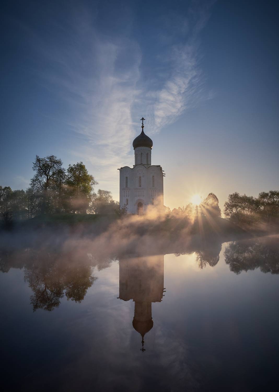 покрова на нерли,май,рассвет,утро,архитектура,храм, Горшков Игорь
