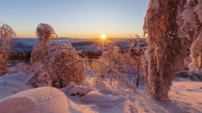 Восход вблизи г.Учалы фото превью