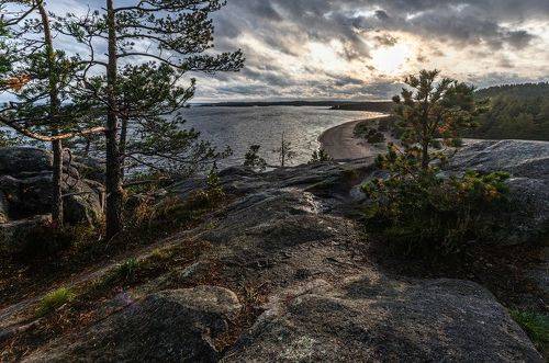 Вечер на Ладоге